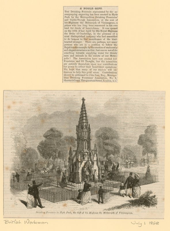Drikkefontene i Hyde Park av English School