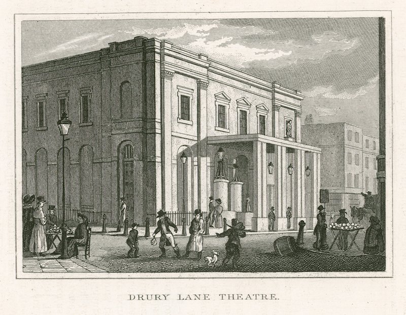 Drury Lane Theatre, London av English School