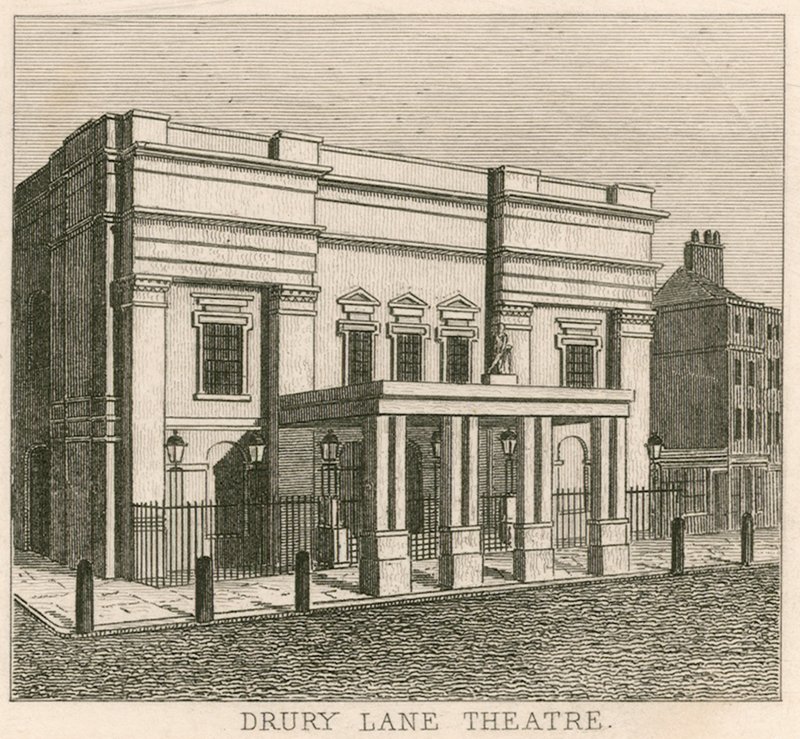 Drury Lane Theatre, London av English School