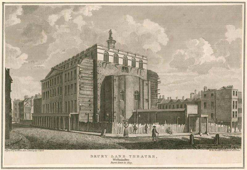 Drury Lane Theatre, Westminster, London av English School