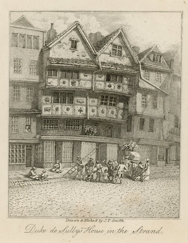 Duke de Sullys House i Strand av English School