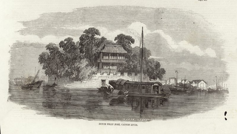 Dutch Folly Fort, Canton River av English School