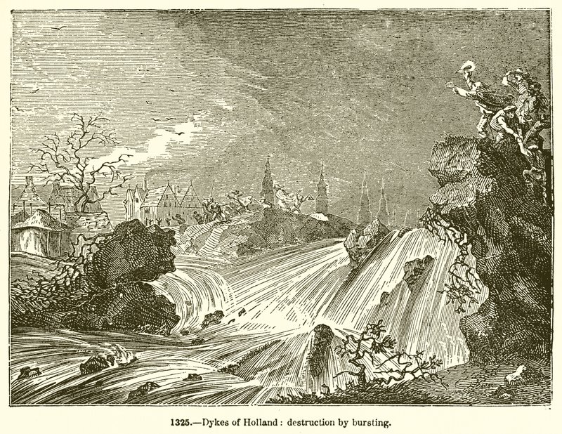 Dykes of Holland: Destruction by Bursting av English School