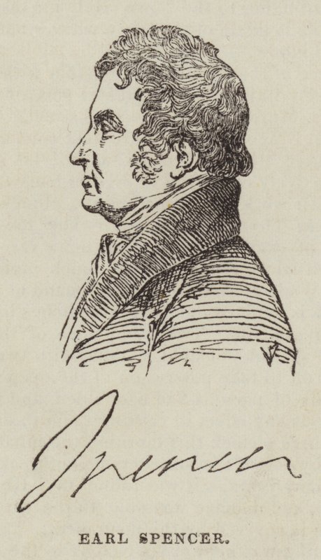 Earl Spencer (gravering) av English School