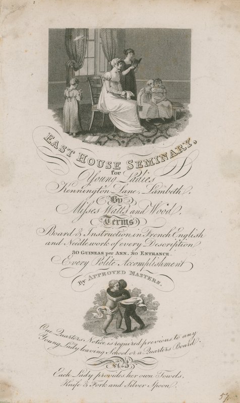 East House Seminary for Young Ladies av English School