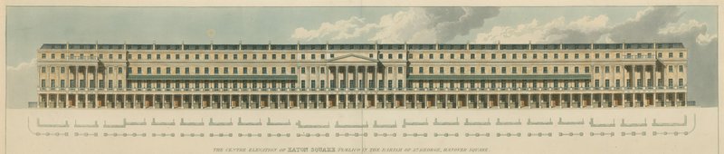 Eaton Square, Pimlico, i sognet St George, Hanover Square, London av English School