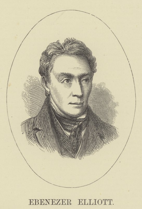 Ebenezer Elliott (gravering) av English School