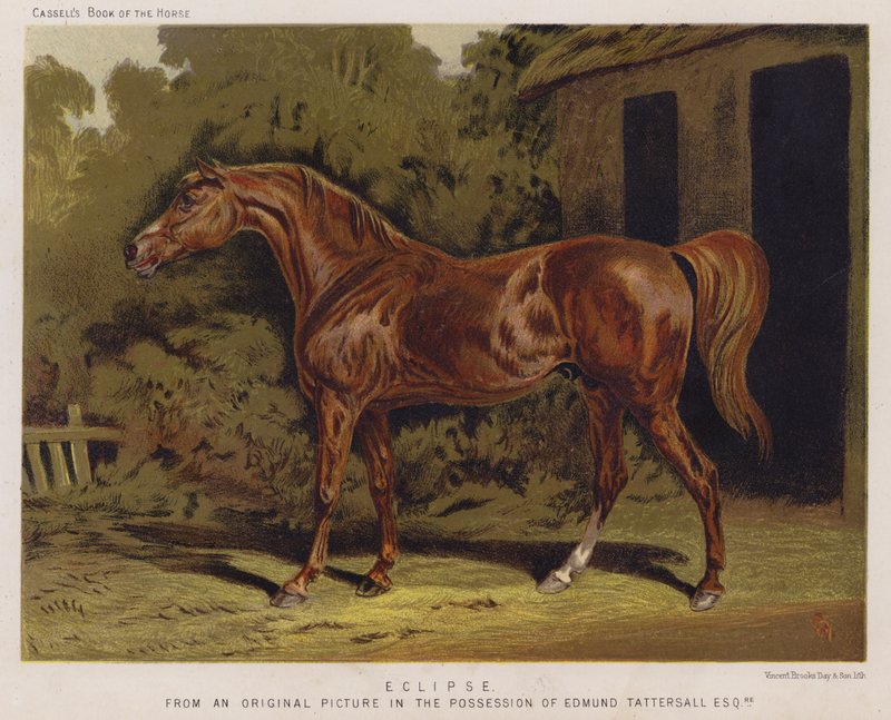 Eclipse (farge litho) av English School