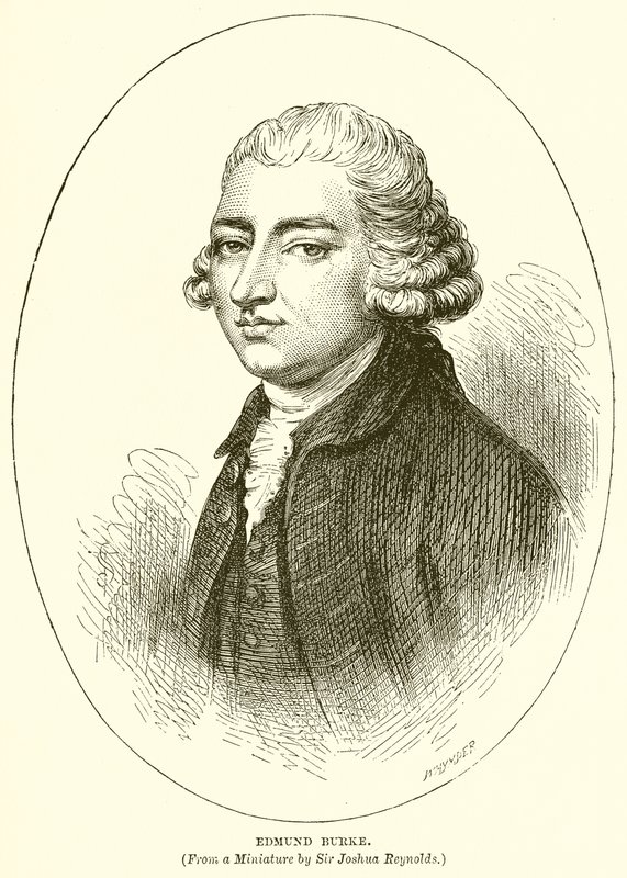 Edmund Burke av English School
