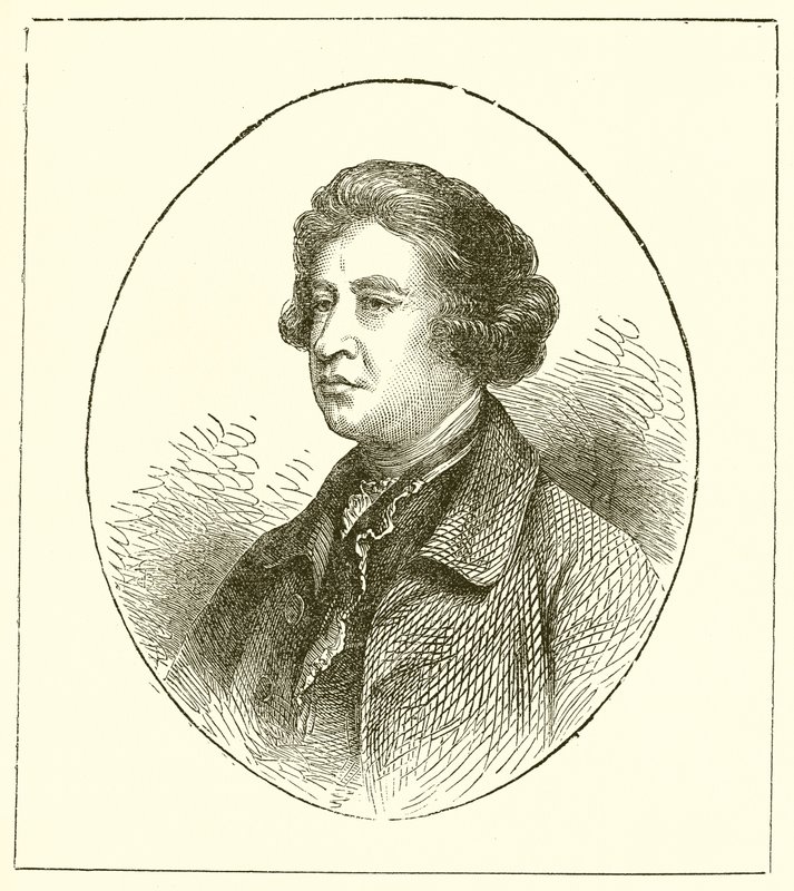 Edmund Burke av English School