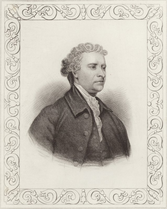 Edmund Burke av English School