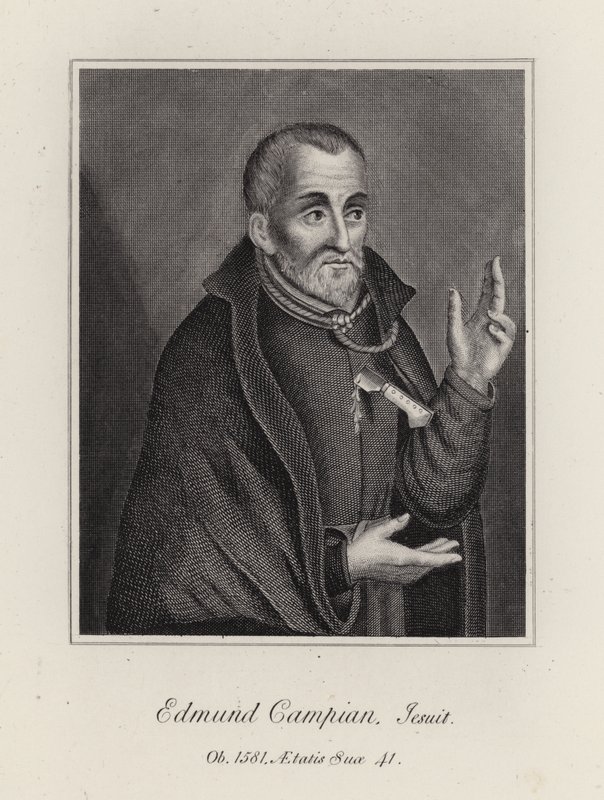Edmund Campian (gravering) av English School