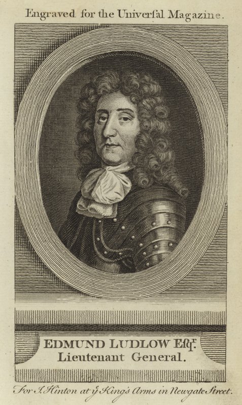 Edmund Ludlow Esquire, generalløytnant av English School