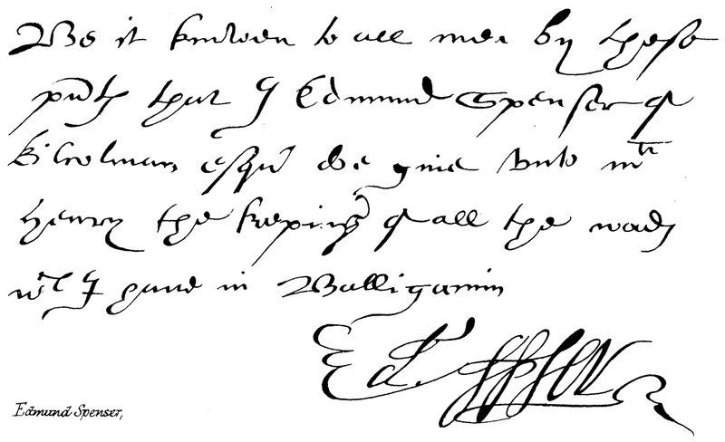 Edmund Spenser av English School