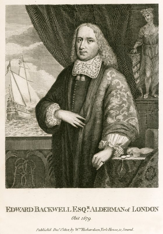 Edward Backwell, rådmann i London av English School