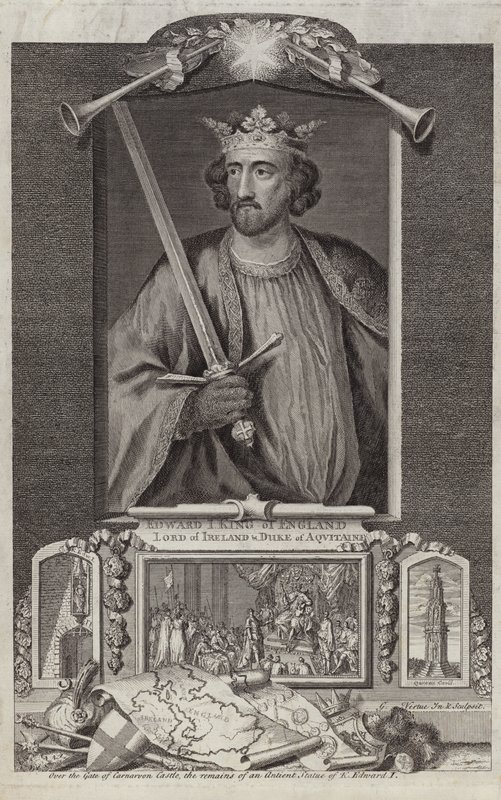 Edward I av England av English School