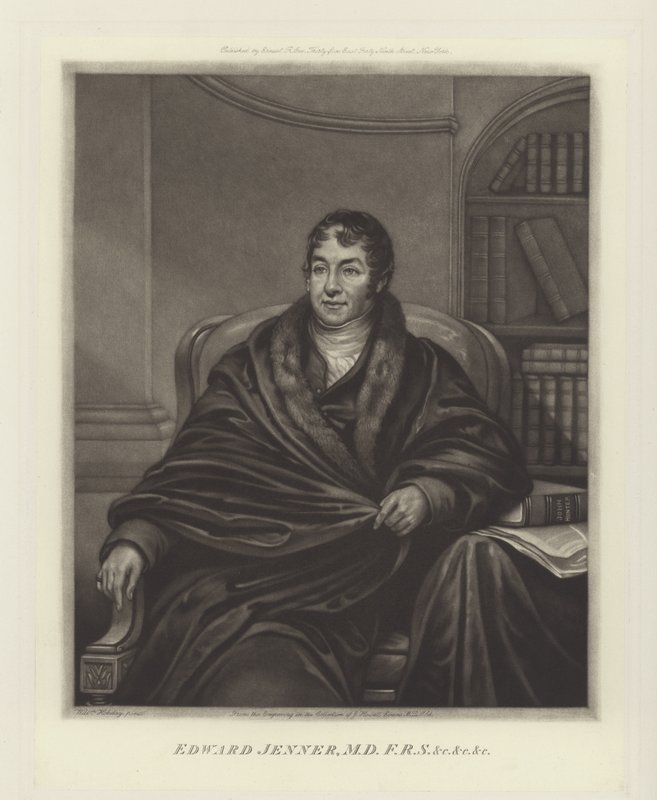 Edward Jenner, engelsk lege og vitenskapsmann av English School