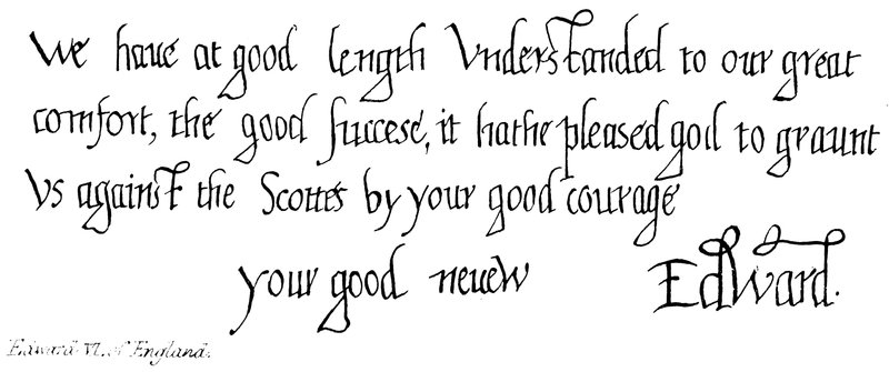 Edward VI of England av English School
