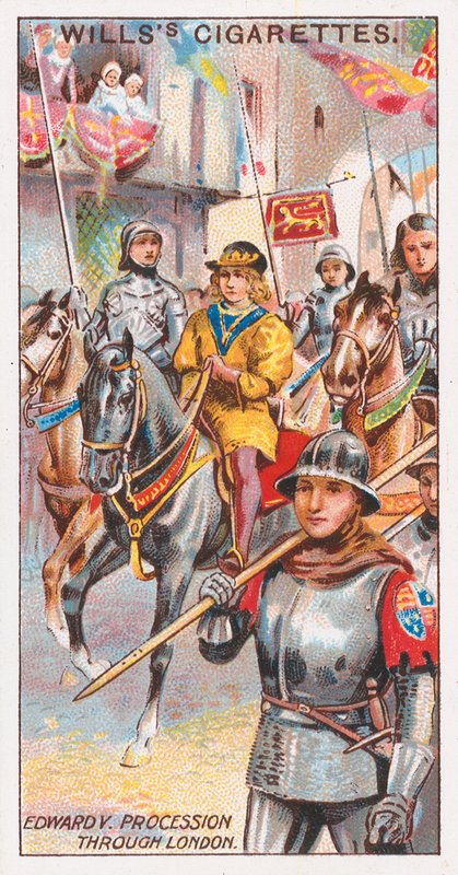 Edward V prosesjon gjennom London av English School