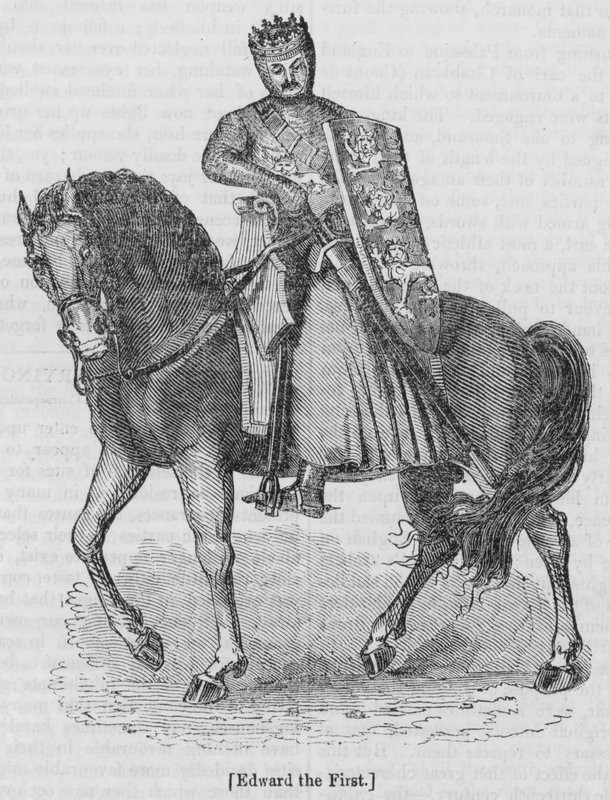 Edward den første (gravering) av English School