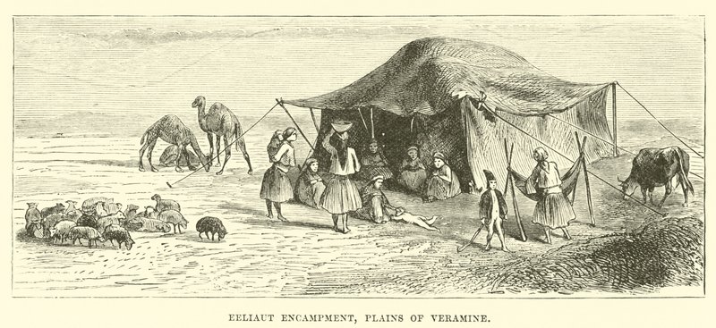 Eeliaut leir, slettene i Veramine av English School