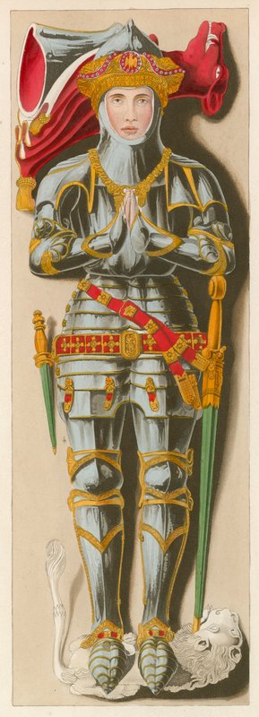 Bilde av Sir Richard Vernon, 1450 av English School
