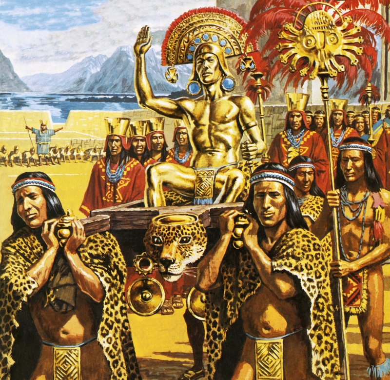 El Dorado, Den gylne mannen av English School