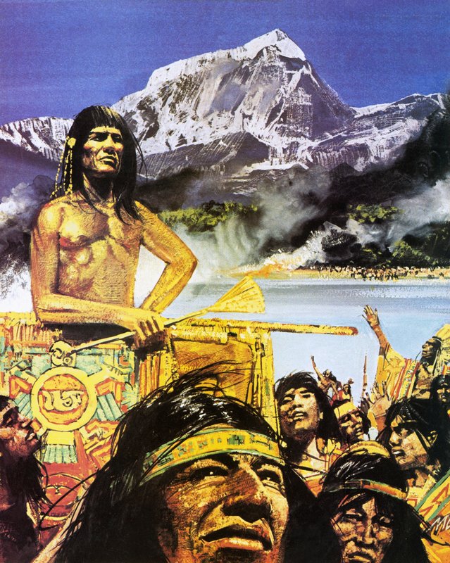 El Dorado, Den gylne mannen av English School