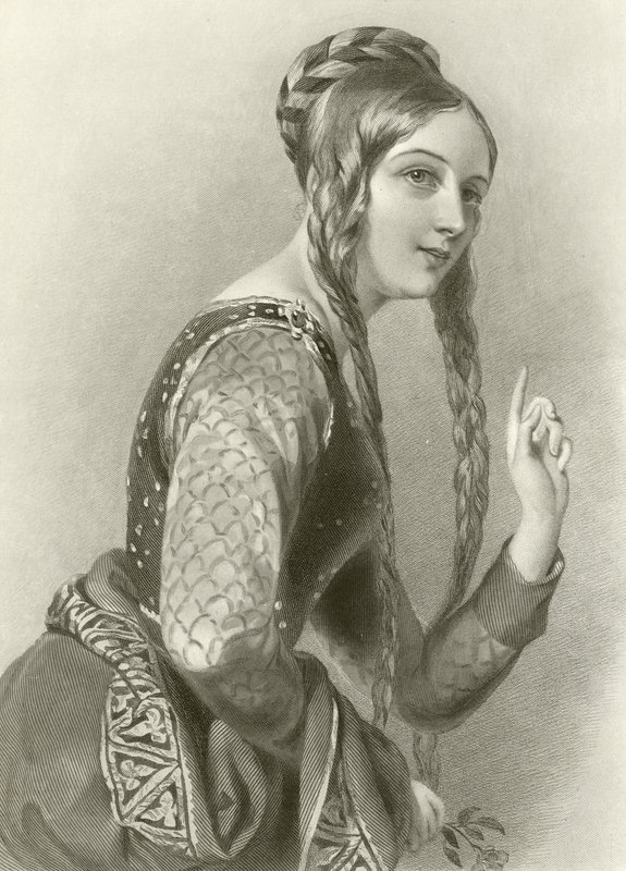 Eleanor av Aquitaine, dronning av kong Henry II av English School