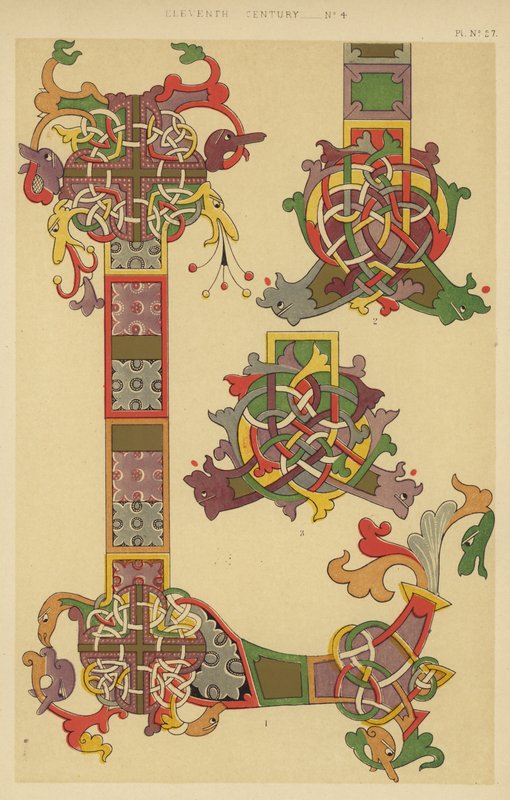 11th Century (chromolitho) av English School