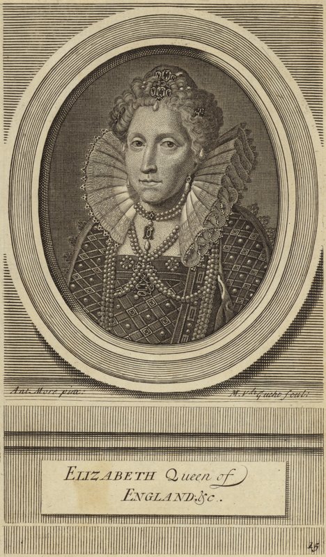 Elizabeth I av England av English School