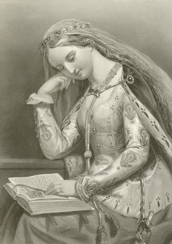Elizabeth av York, dronning av kong Henry VII av English School