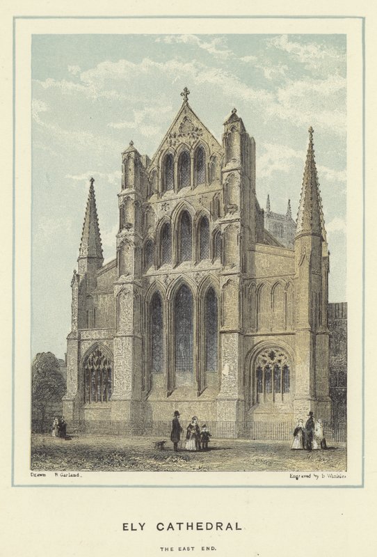 Ely-katedralen, østenden av English School