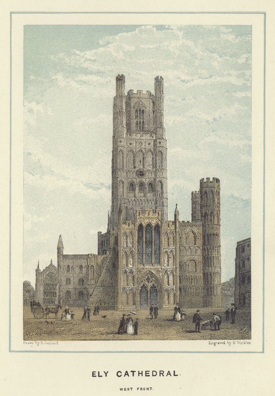 Ely-katedralen, vestfronten av English School
