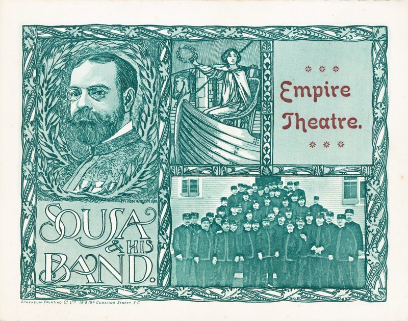 Empire Theatre, London, med Sousa og hans band av English School
