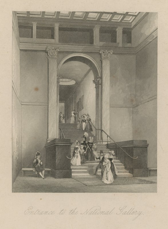 Inngang til Nasjonalgalleriet av English School