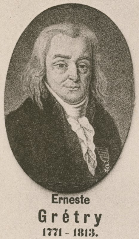 Erneste Gretry (gravure) av English School