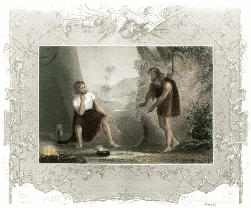 Esau og Jakob av English School