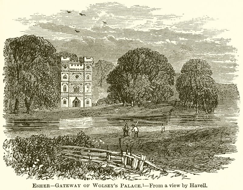 Esher - Gateway of Wolseys Palace av English School