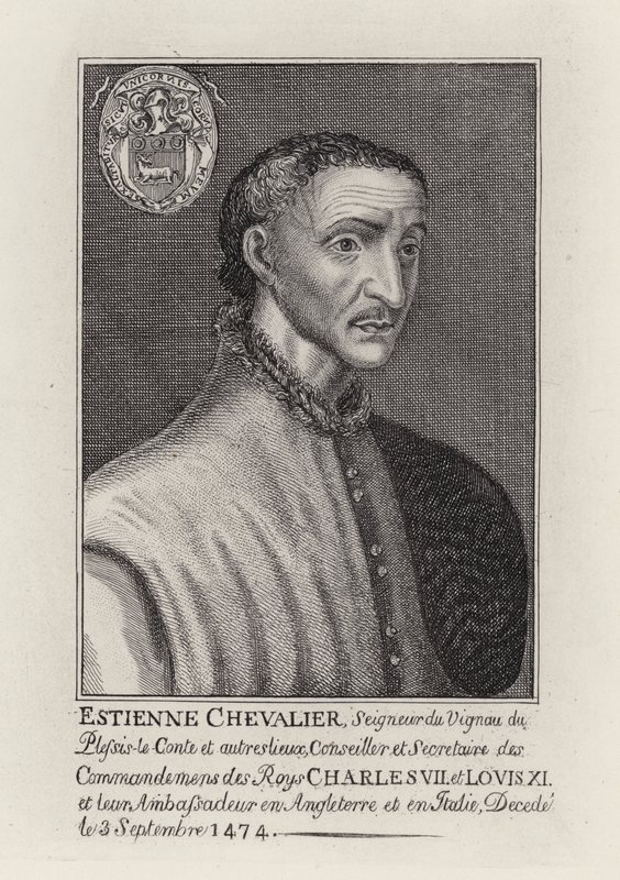 Estienne Chevalier (gravering) av English School