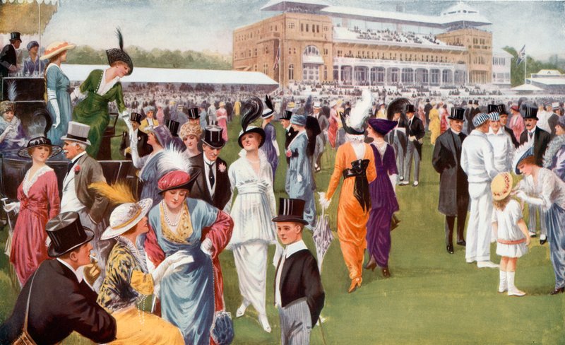 Eton og Harrow Cricket-kamp på Lords av English School