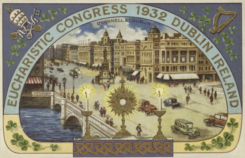 Eucharistic Congress, 1932, Dublin, Irland av English School