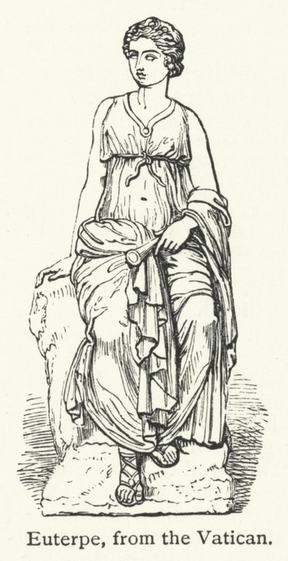 Euterpe (gravering) av English School