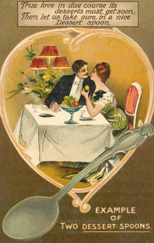 Eksempel på to ørkenskjeer (farge litho) av English School