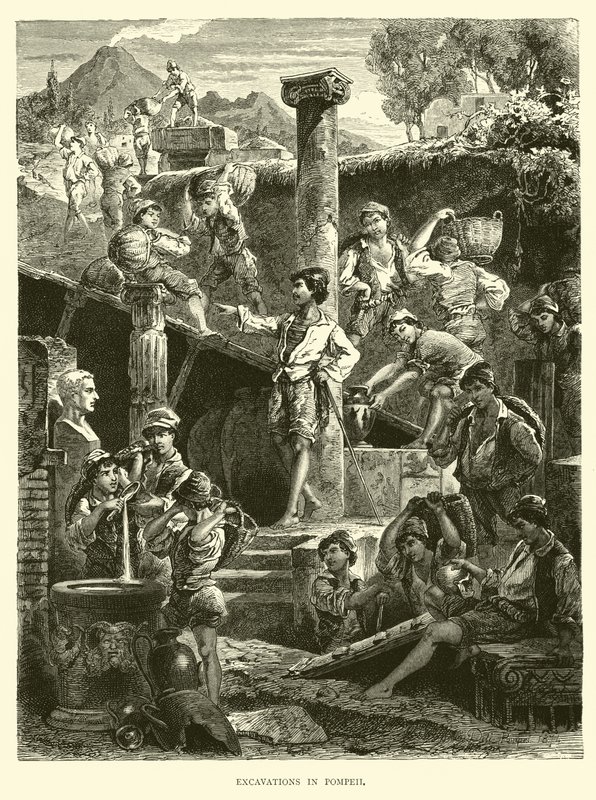 Utgravninger i Pompeii av English School