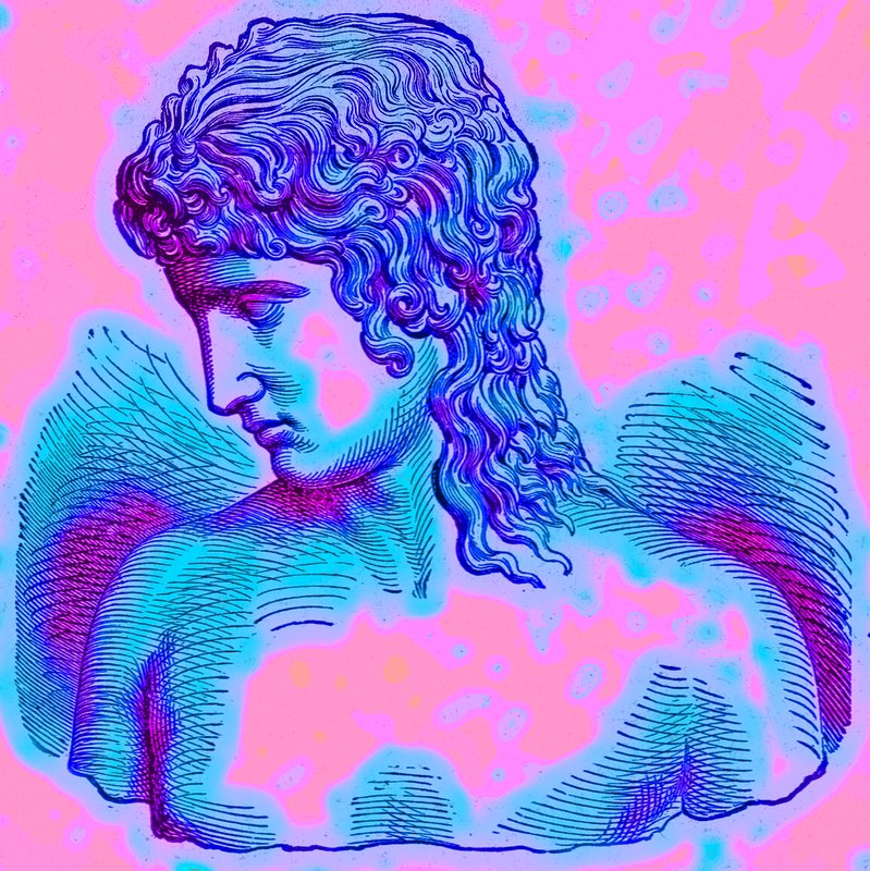 Extreme of Ethnic Divergence - Highest Type - I: Eros of Praxiteles, illustrasjon fra With the Worlds People av John Clark Ridpath, utgitt 1912 (digitalt forbedret bilde) av English School