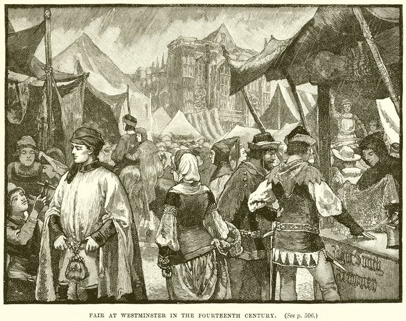 Messe i Westminster i det fjortende århundre av English School