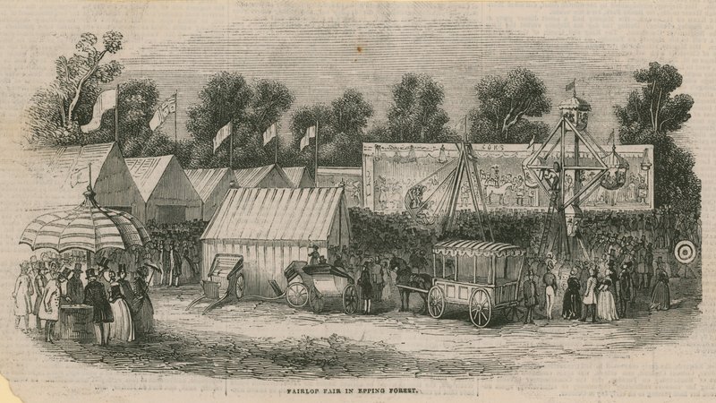 Fairlop-messen i Epping Forest av English School