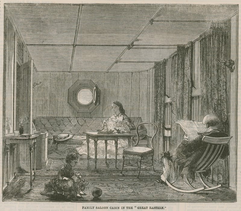 Familiesalonghytte i Great Eastern av English School
