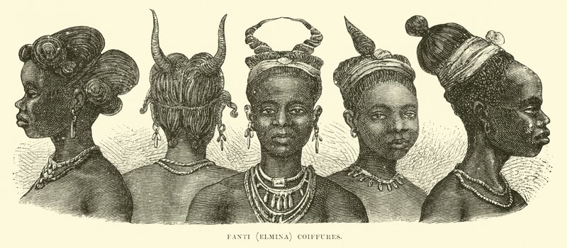 Fanti (Elmina) Coiffures av English School